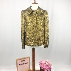 New Rare Dolce & Gabbana Gold & Black Jacket
